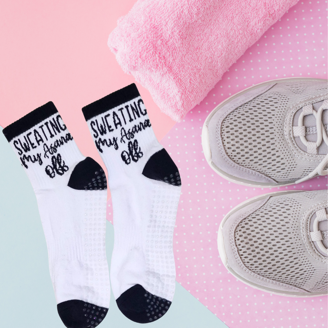 Yoga Socks - Sweating My Asana Off!