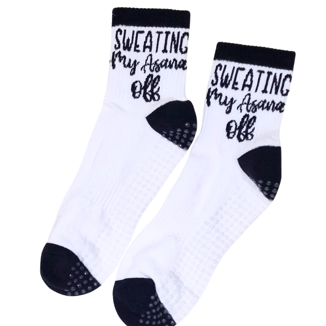 Yoga Socks - Sweating My Asana Off!