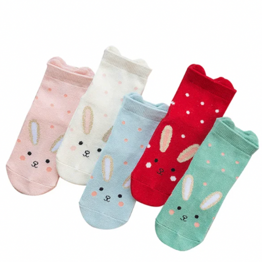 Kids - 5 packs Bunnies Socks