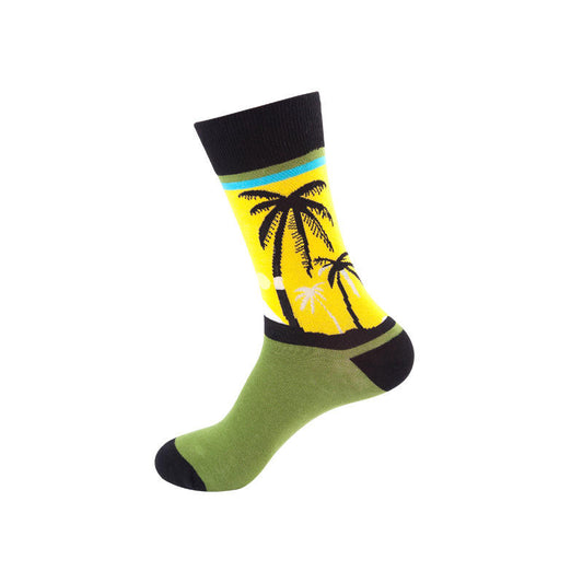 Palm Tree Socks