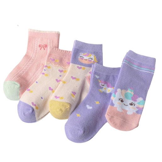 Kids - 5 packs Unicorn Socks