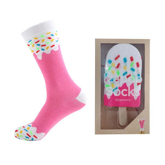 Icepop Socks - Strawberry