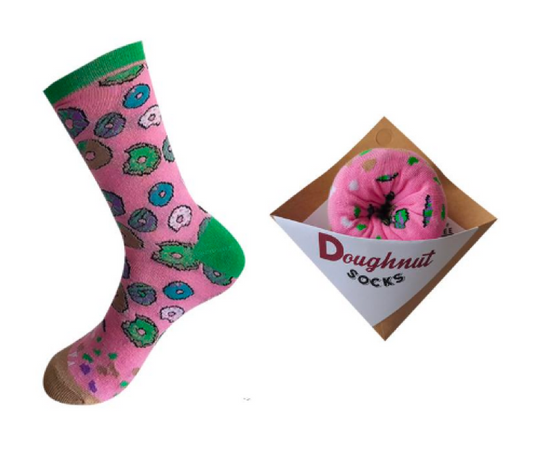 Donut Socks - Pink